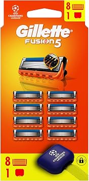Gillette Fusion5 Advantageous Replacement Razor 8 Pieces