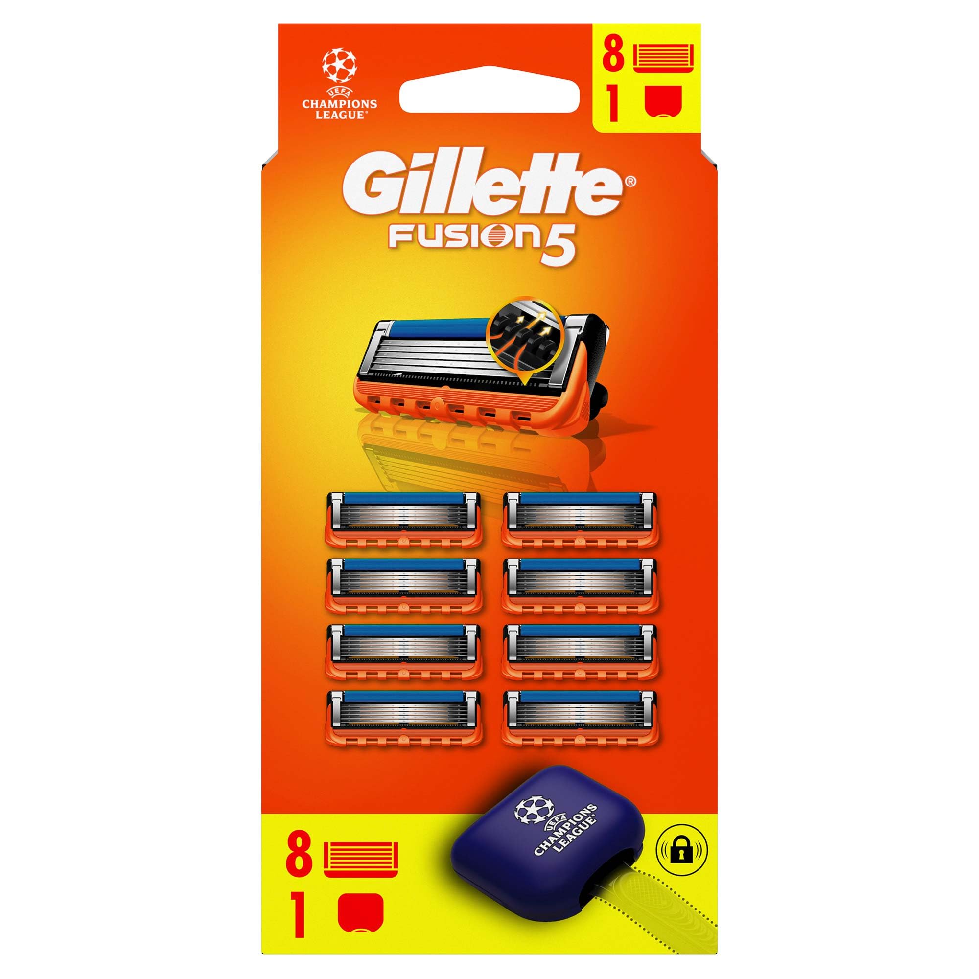 Gillette Fusion5 Avantajlı Yedek Tıraş Bıçağı 8 Adet