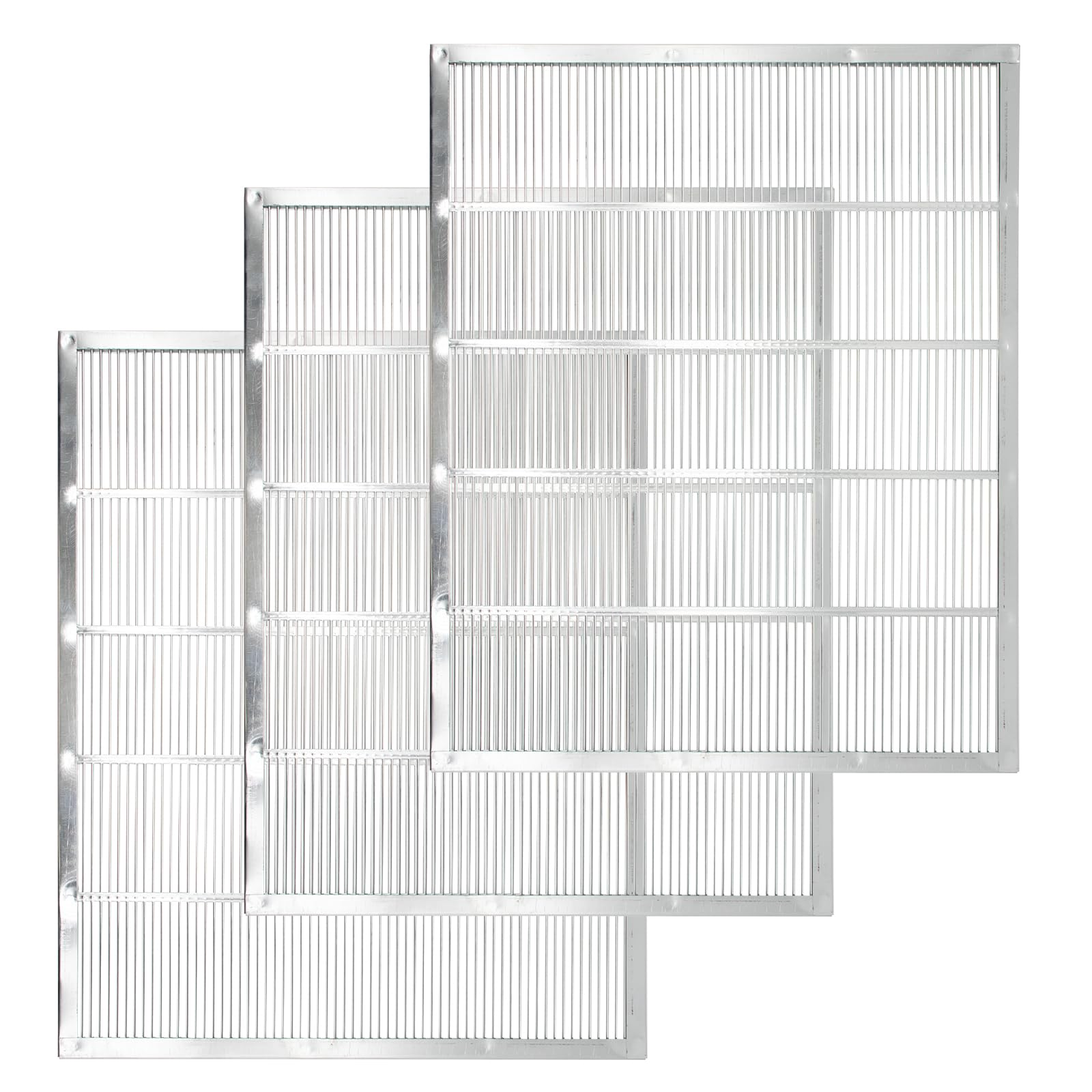 3Pcs Metal Queen Excluder,Queen Bee Frame,Metal Queen Bee Excluder, Queen Excluder 10 Frame,Beekeeping Equipment Metal, Beekeeping Tools Beekeeping