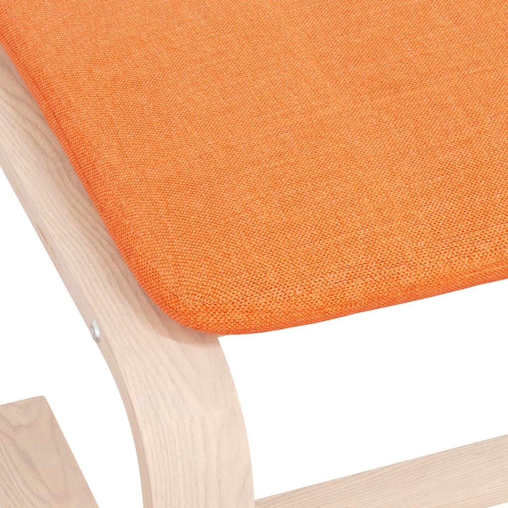 pouf poggiapiedi,pouf contenitore rotondo,Poggiapiedi Giallo Scuro 51x41x40 cm in TessutoGeeignet für Wohnzimmer, Schlafzimmer, Bad