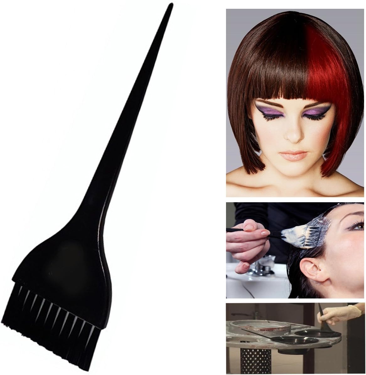 Black Hair Tint Brush X 1