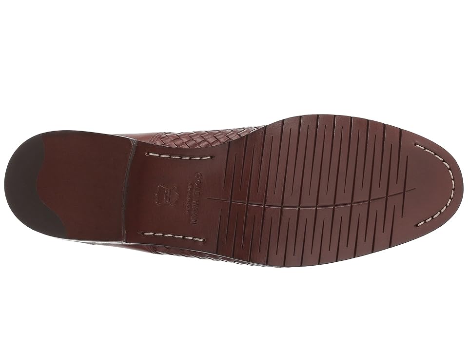 

Cole Haan Jagger Grand Weave Oxford (Harvest Brown Leather/Harvest Brown Weave) Women's Shoes