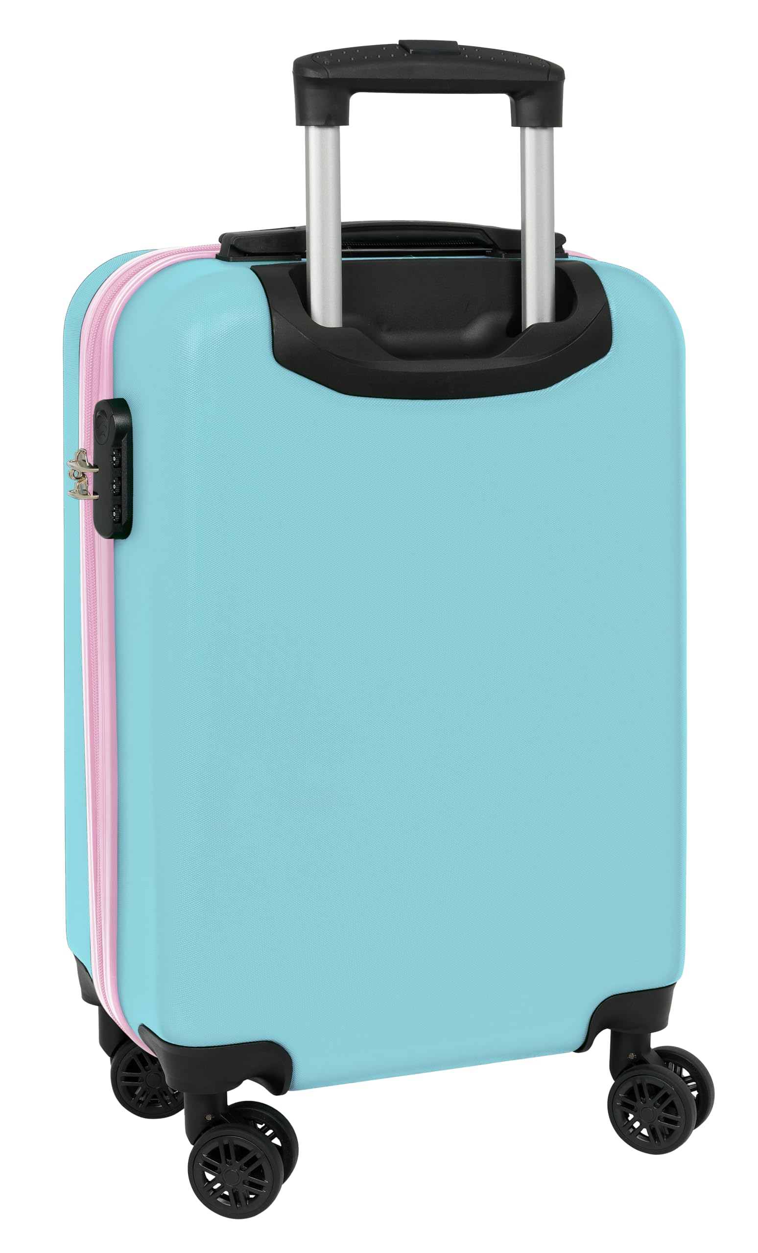 Munich Heaven - Trolley de Cabina 20 Pulgadas, Maleta con Ruedas, Candado de Seguridad, Maleta Ligera, 34.5x20x55 cm, Color Celeste