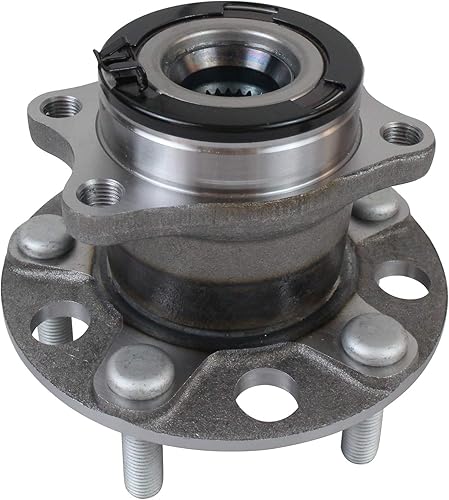 PAROD 512333 Buje de rueda trasera y conjunto de rodamiento compatible con Jeep Compass 4WD 2007-2017, Jeep Patriot 4WD 2007-2017, Dodge Caliber AWD