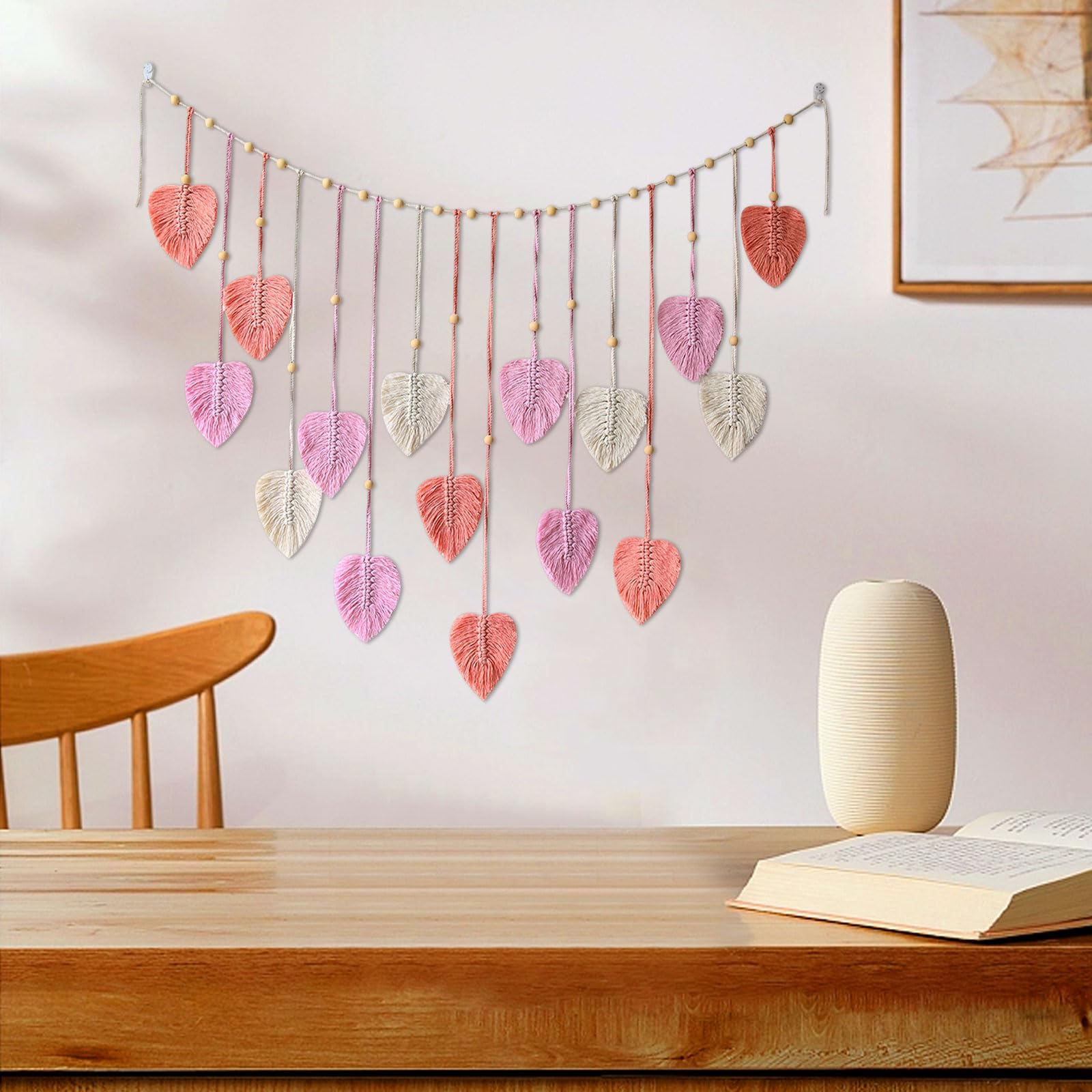 2 Arazzi Da Parete In Macram&egrave; - Decorazione Boh&eacute;mien Per Casa, Camera, Feste