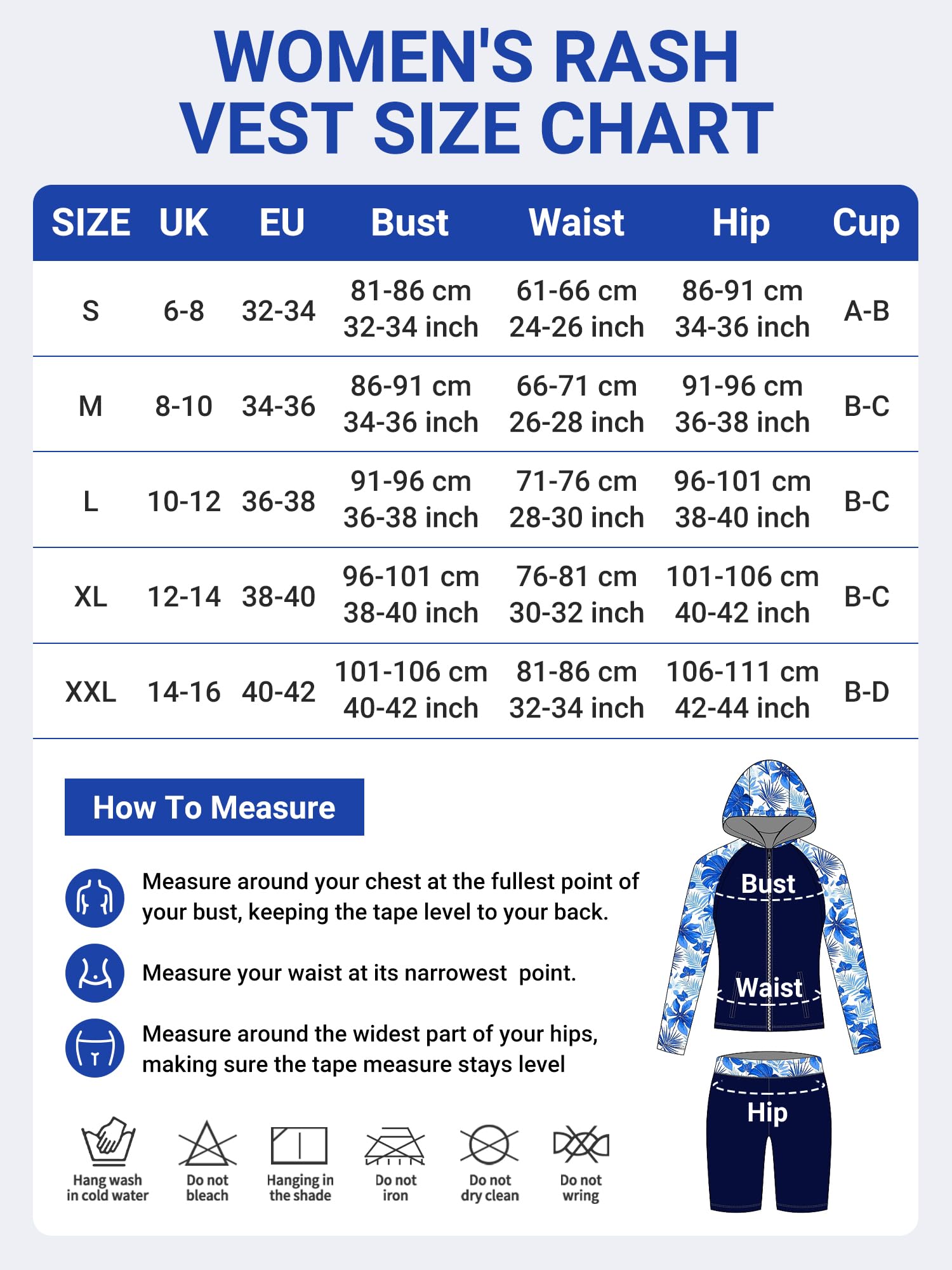 Owntop Damski 3-częściowy zestaw Rash Guard | UPF50+ stroje kąpielowe z kapturem koszulka UV | koszulka z długim rękawem z zamkiem błyskawicznym Rashguard Shirts & Bikini Top i szorty z wysokim stanem
