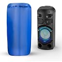Autofact Premium Dust Cover for Party Speakers upto Dimesnions 36-inch Height & 16-inch Diameter , Ideal for Sony MHC V73D, JBL, Boat & More - Keep Your Audio Gear Clean and Dust-Free (Blue) gallery image