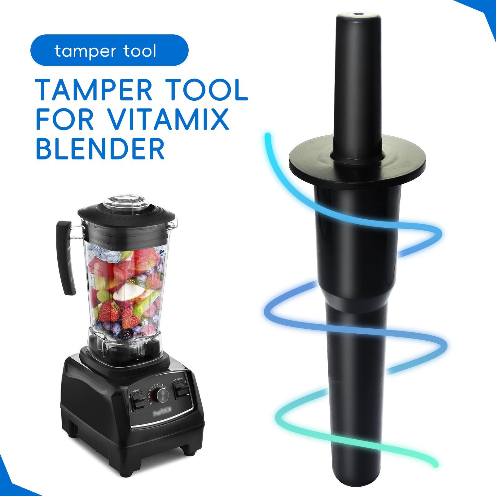 Mini Blender Tamper Für Vitamix E310 - Stößel Für Cremige Mixergebnisse