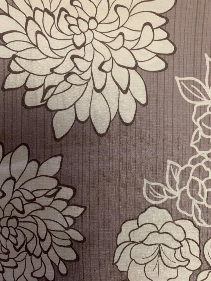 写真の 帯付き◆ノー皺加工最高級カルキュロ◆向日葵(ひまわり)モダン浴衣◆ 画像の帯つき◇ノー皺加工最高級カルキュロ◇向日葵(ひまわり)モダン浴衣