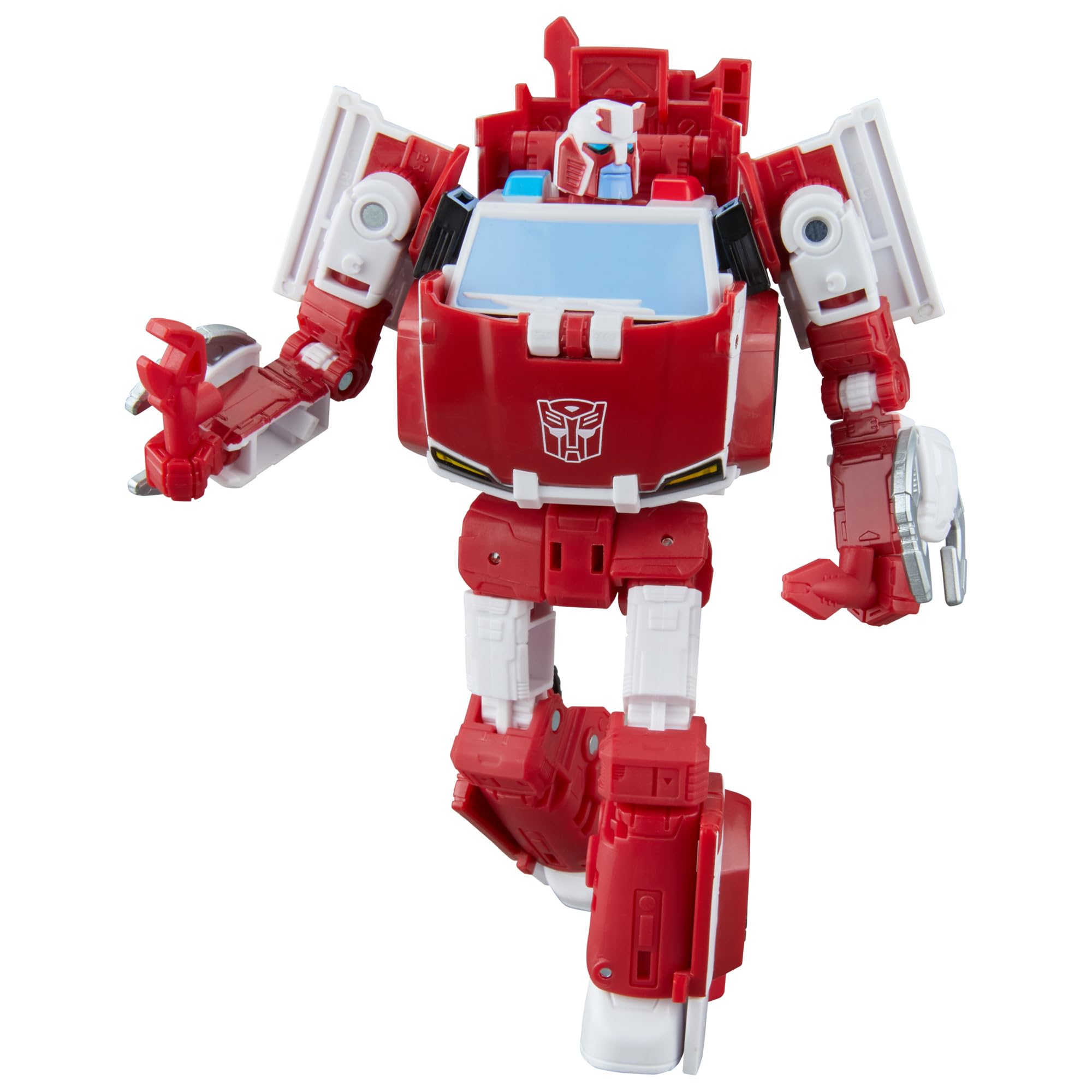 Autobot Ratchet z kolekcji Transformers: Age of the Primes, 14,5-centymetrowa przekształcająca się figurka klasy Deluxe, zabawkowe roboty dla dzieci w wieku od 8 lat