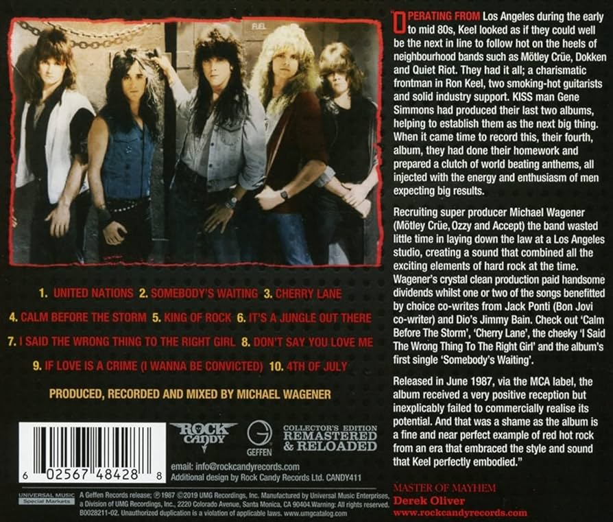 ミュージック Ron Keel / The Ultimate Video Collection Ron