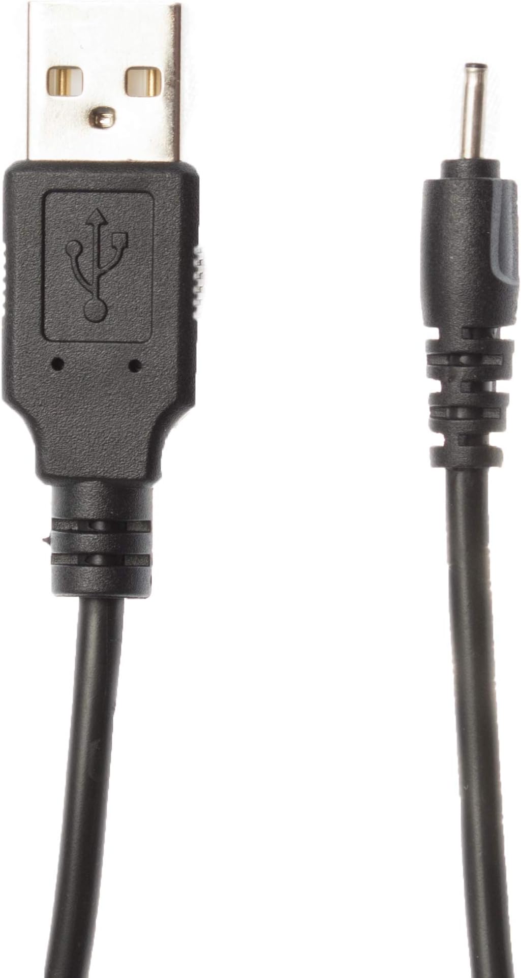 Kingfisher Technology - 90cm Black USB Charger Charging Power Cable Lead Adaptor (22AWG) Compatible with Nokia 105 Phone