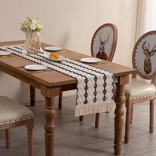 WIGNEE Camino de mesa de primavera y verano, camino de mesa de arpillera floral de acuarela de 72 pulgadas de largo, decoraciĂłn de verano para el WIGNEE Camino de mesa de primavera y verano, camino de mesa de arpillera floral de acuarela de 72 pulgadas de largo, decoraciĂłn de verano para el