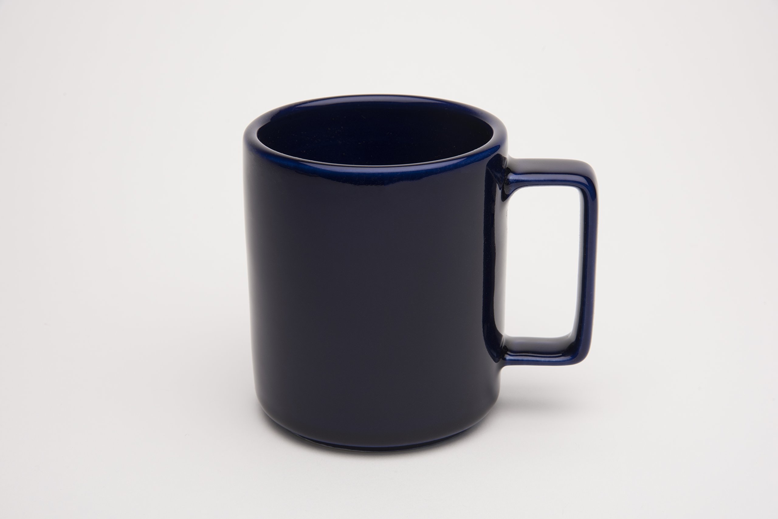 Amazon.com: American Mug Pottery Ceramic Square Handle Coffee Mug, Made in  USA, Cobalt Blue, 17 oz - Pack of 4 : Home & Kitchen
