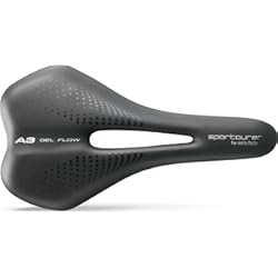 Decathlon Sillines Mtb Selle Italia A3, Sillín Unisex Adulto, Negro (Black), Talla Única