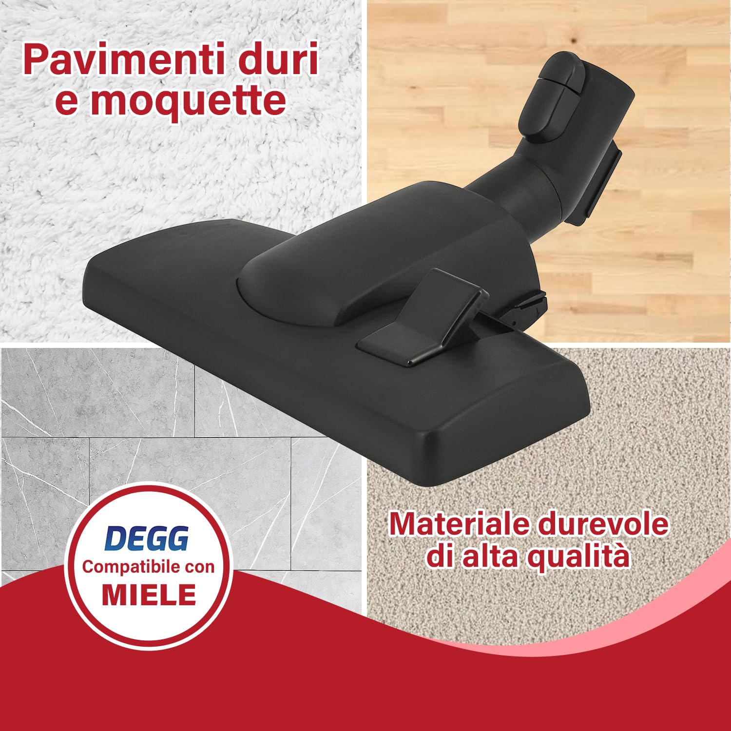 Spazzola aspirapolvere per aspirapolvere di Miele - FilterPlus