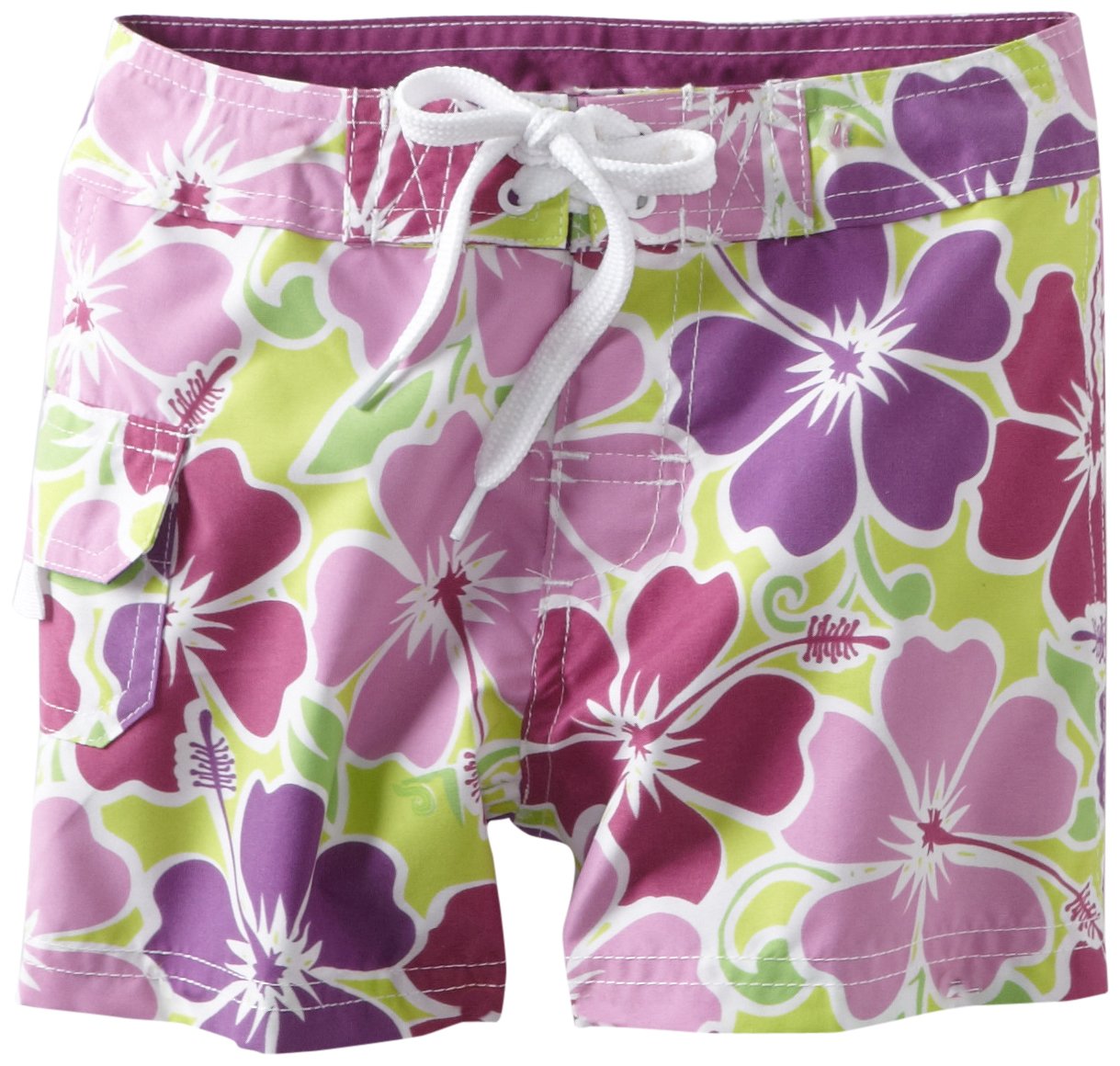 Kanu Surf Little Girls' Florence Boardshorts, Purple
