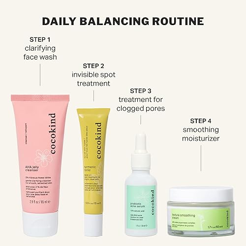 Miniatura 6 de Cocokind Suero posbiótico para el acné, suero de ácido salicílico y exfoliante líquido BHA - Suero exfoliante, iluminador e hidratante