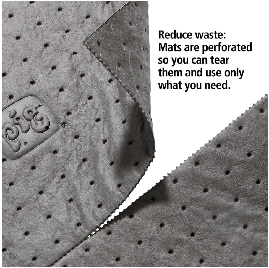 New Pig 25201 15 in. x 50 ft. Universal Light-Weight Absorbent PIG Mat Roll image 4