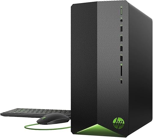 Miniatura 4 de HP Pavilion Gaming Desktop PC - AMD 6-Core Ryzen 5 5600G Processor, AMD Radeon RX5500, 8GB RAM, 256GB PCIe NVMe SSD, Win 10 Home