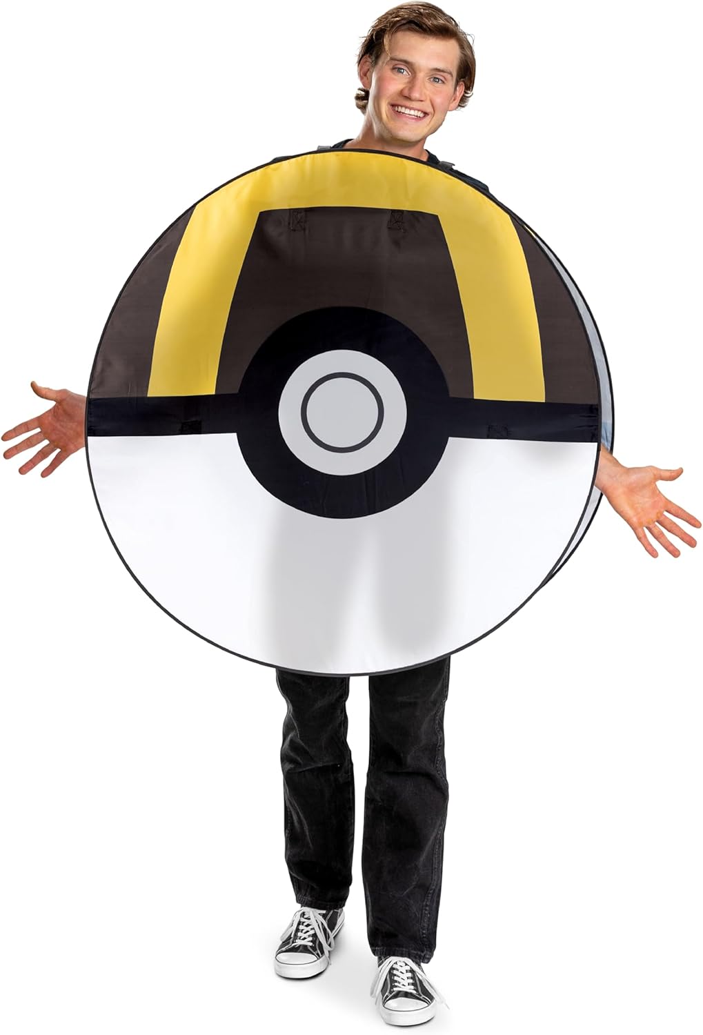 Disguise Ultra Ball Pop Out Costume, Official Pokemon Costume Overlay, Unisize 8 and up - Image 4