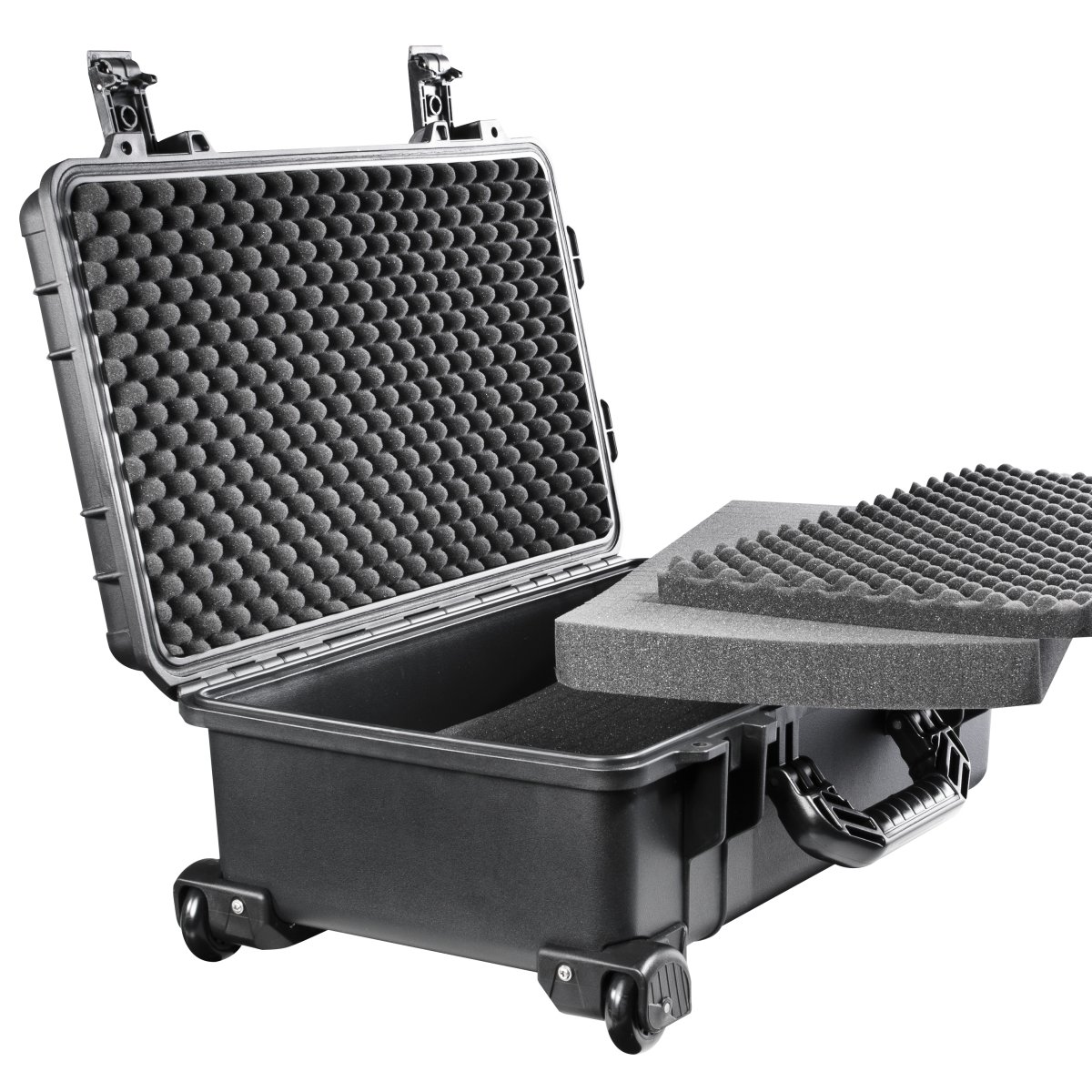 Chariot de protection pour valise photo extérieure Mantona (étanche, antichoc, antipoussière, adapté aux appareils photo reflex numériques, aux caméras d'action GoPro