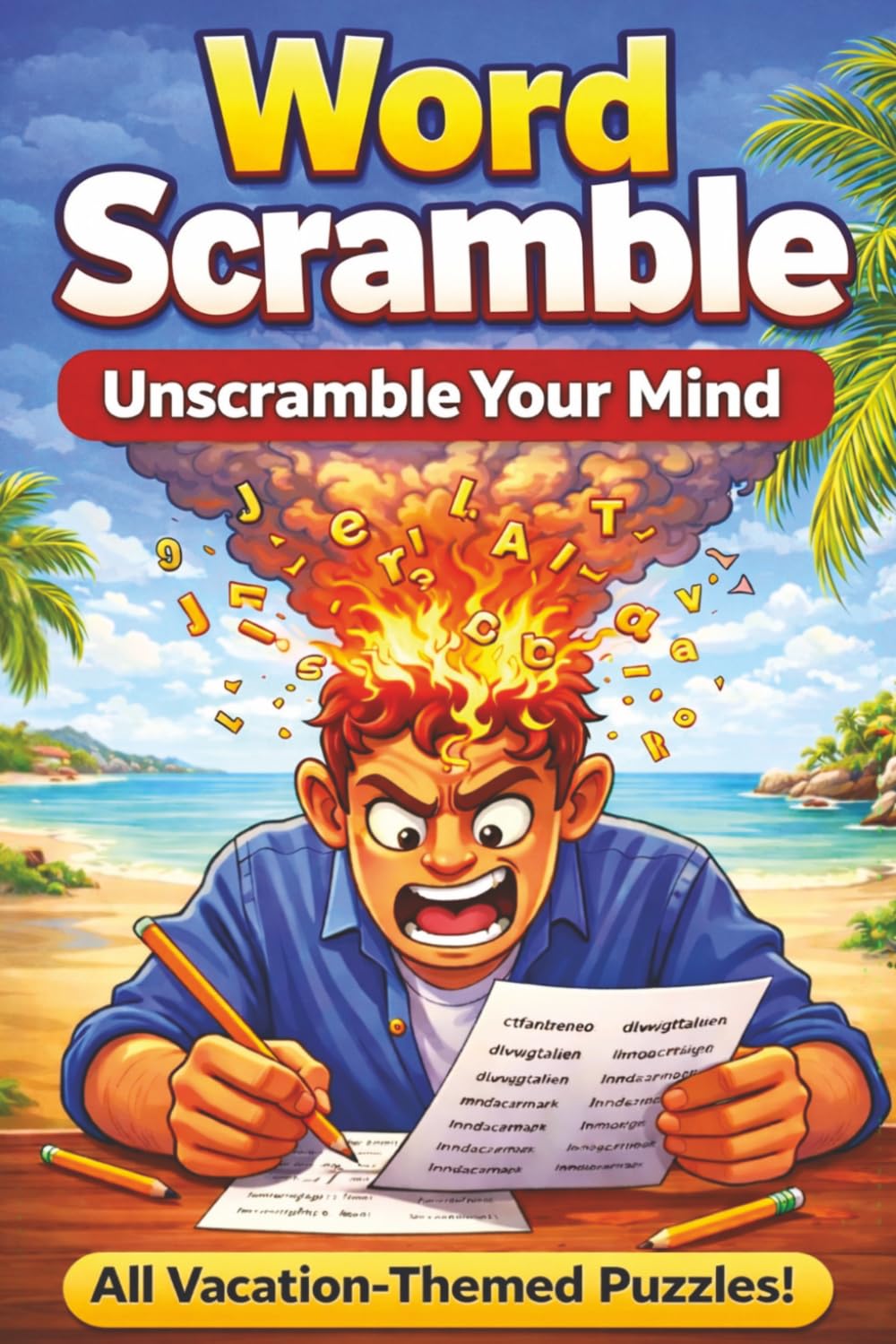 Word Scramble: Unscramble Your Mind: Vacation-Themed Word Puzzles