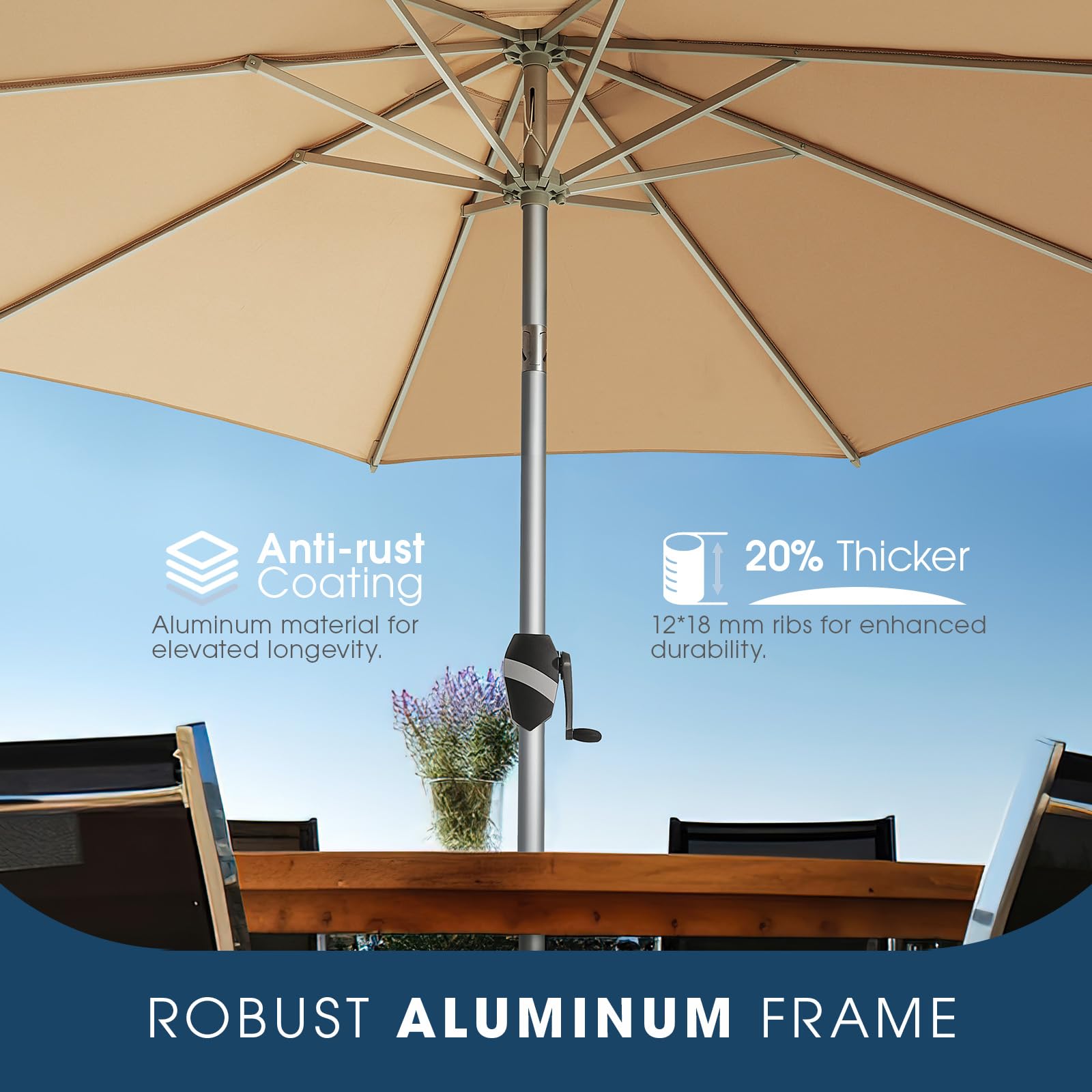 10 patio umbrella offset hanging umbrella outdoor market umbrella d10 Offset Hanging Patio Umbrella