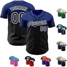 Custom Baseball Button Down Shirts Personalized Sports Team Jerseys Stitched Name Number Practice Uniforms