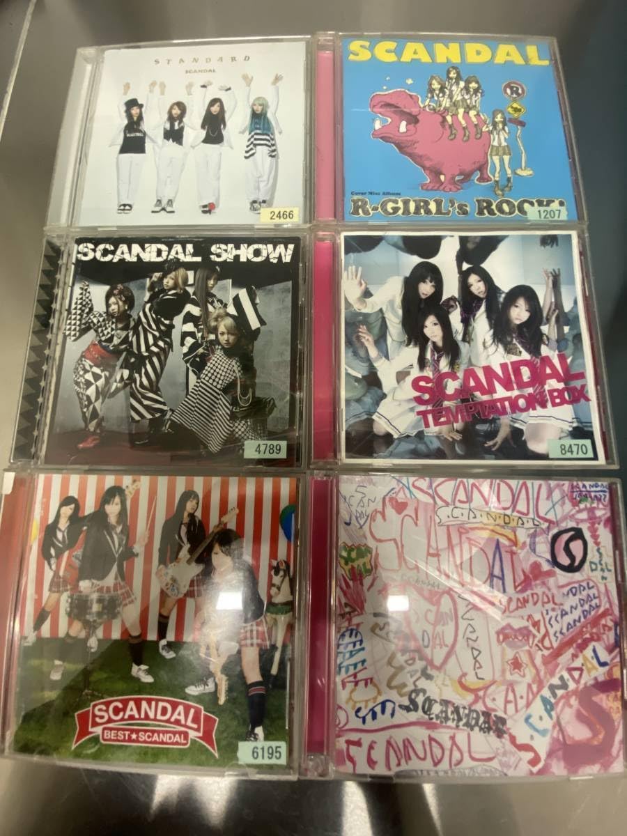 Amazon.co.jp: SCANDAL(スキャンダル)ベストアルバム 2CD CD+アルバム