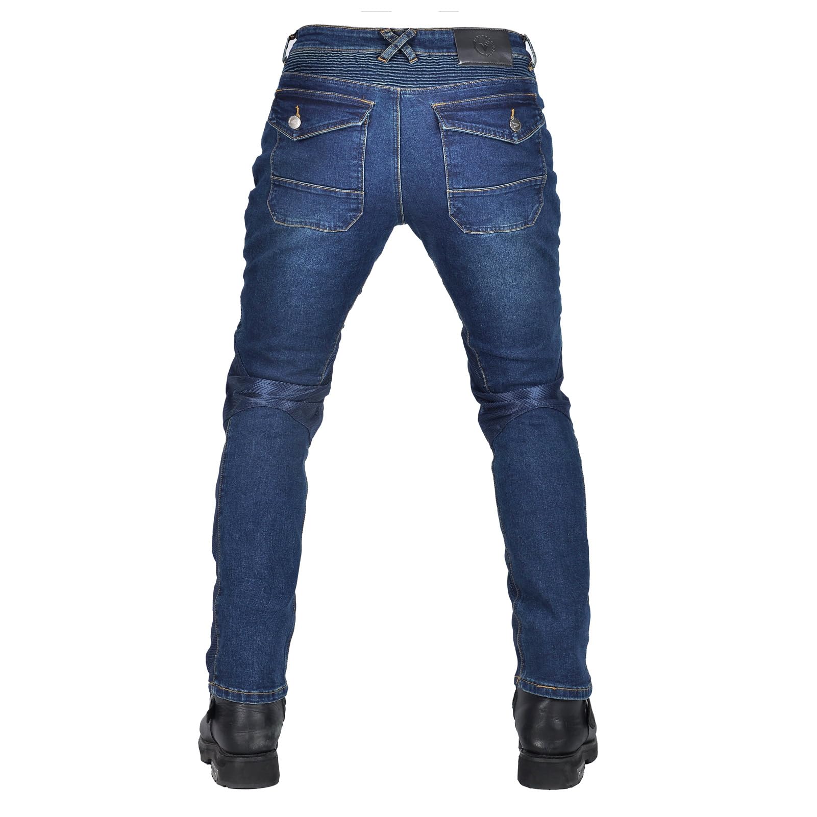 Pantaloni Moto Uomo con Protezioni, Traspirante Jeans Moto, Disponibili in Un'ampia Gamma di Colori