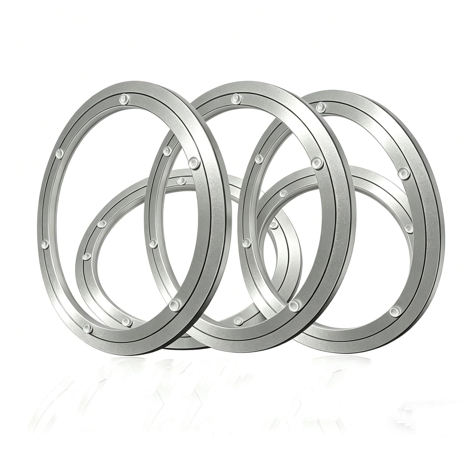 1pcs,Heavy Duty Base，Turntable Bearing Swivel，Turntable Bearing，Swivel Plate ，Aluminum Bearing ，Silent Ball Bearing(680mm (27 inches))