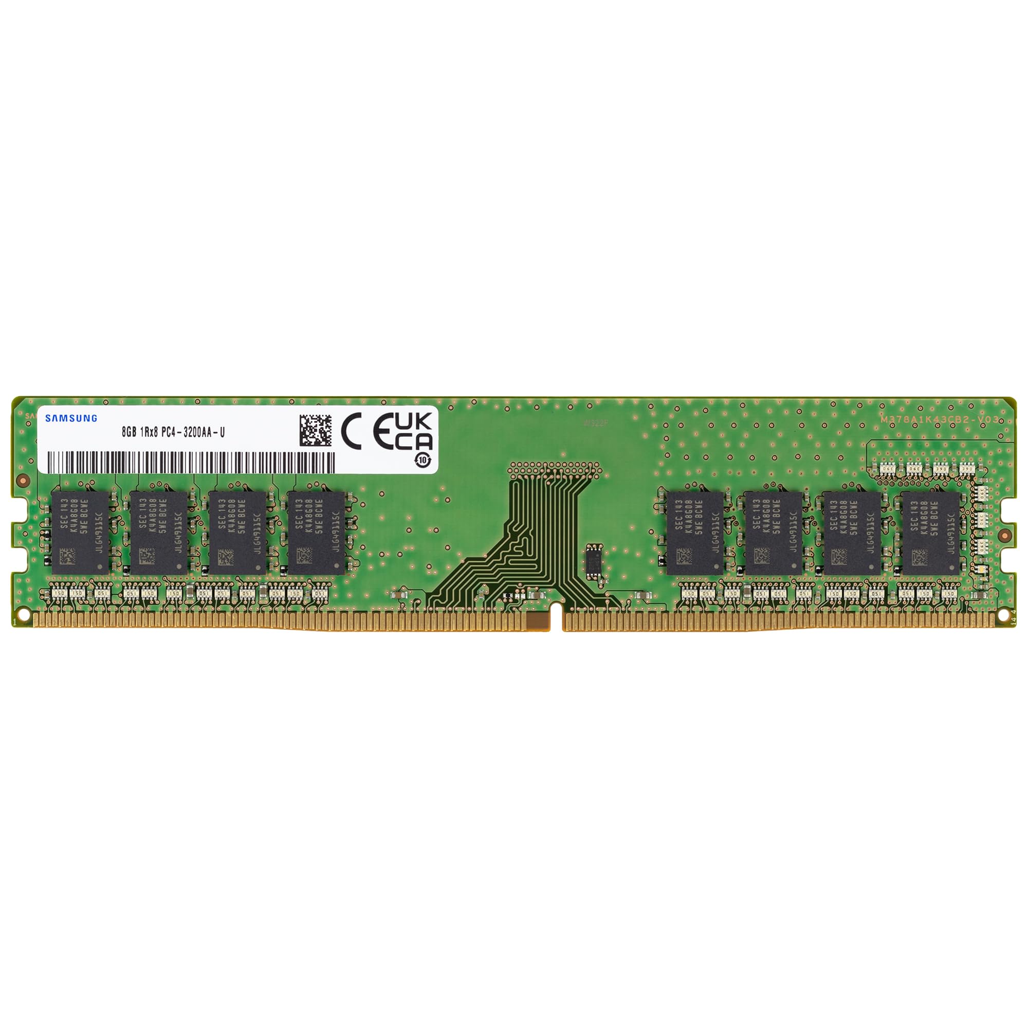 Samsung 8GB DDR4 3200MHz PC4-25600 (PC4-3200AA) CL22 UDIMM