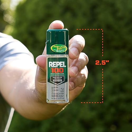 Miniatura 10 de Repel 100 repelente de insectos, repele mosquitos, garrapatas y jejenes, para condiciones severas, protege hasta por 10 horas, 98% DEET (aerosol con