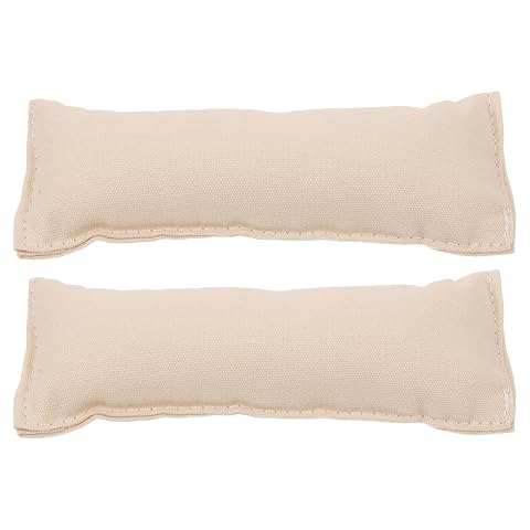 2Pcs Cotton Computer Wrist Elbow Pad 13X5Cm Non-Slip Elbow Mat for Office Desktop Keyboard Support Ergonomic Wrist Rest
