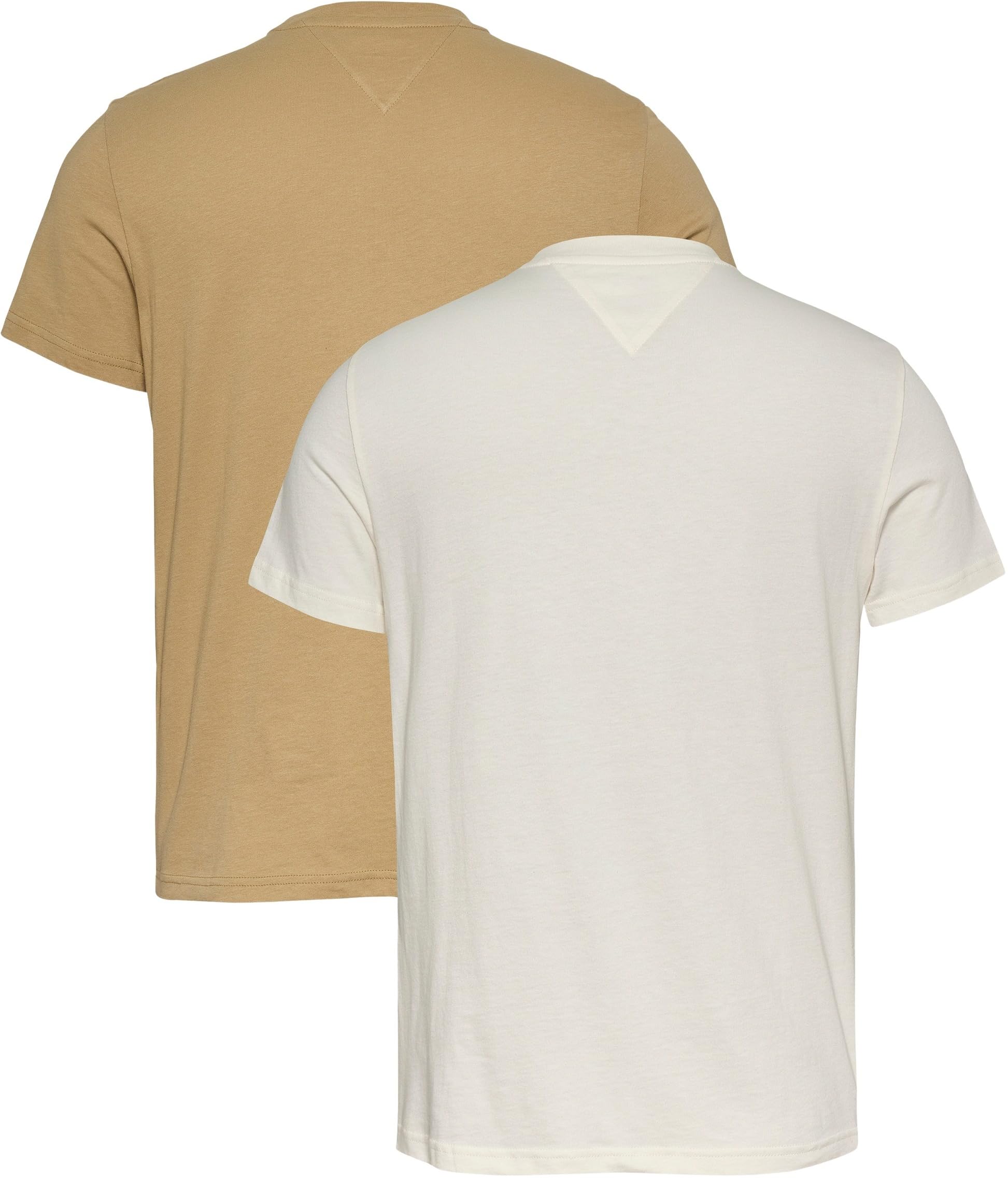 Tommy Jeans Uomo T-Shirt Maniche Corte Confezione da 2 Xslim Jersey in Cotone