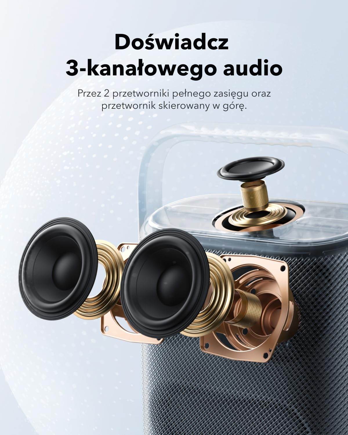 soundcore Motion X500 Głośnik Bluetooth, przenośny głośnik z