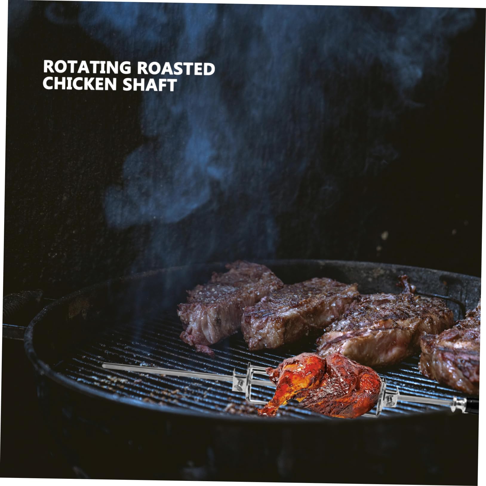 ibasenice 3 Set Forchette Rotanti Inossidabile Per Bbq Per Arrosto E Carne Accessorio Per Friggitrice Ad Aria 2 Pezzi * 3