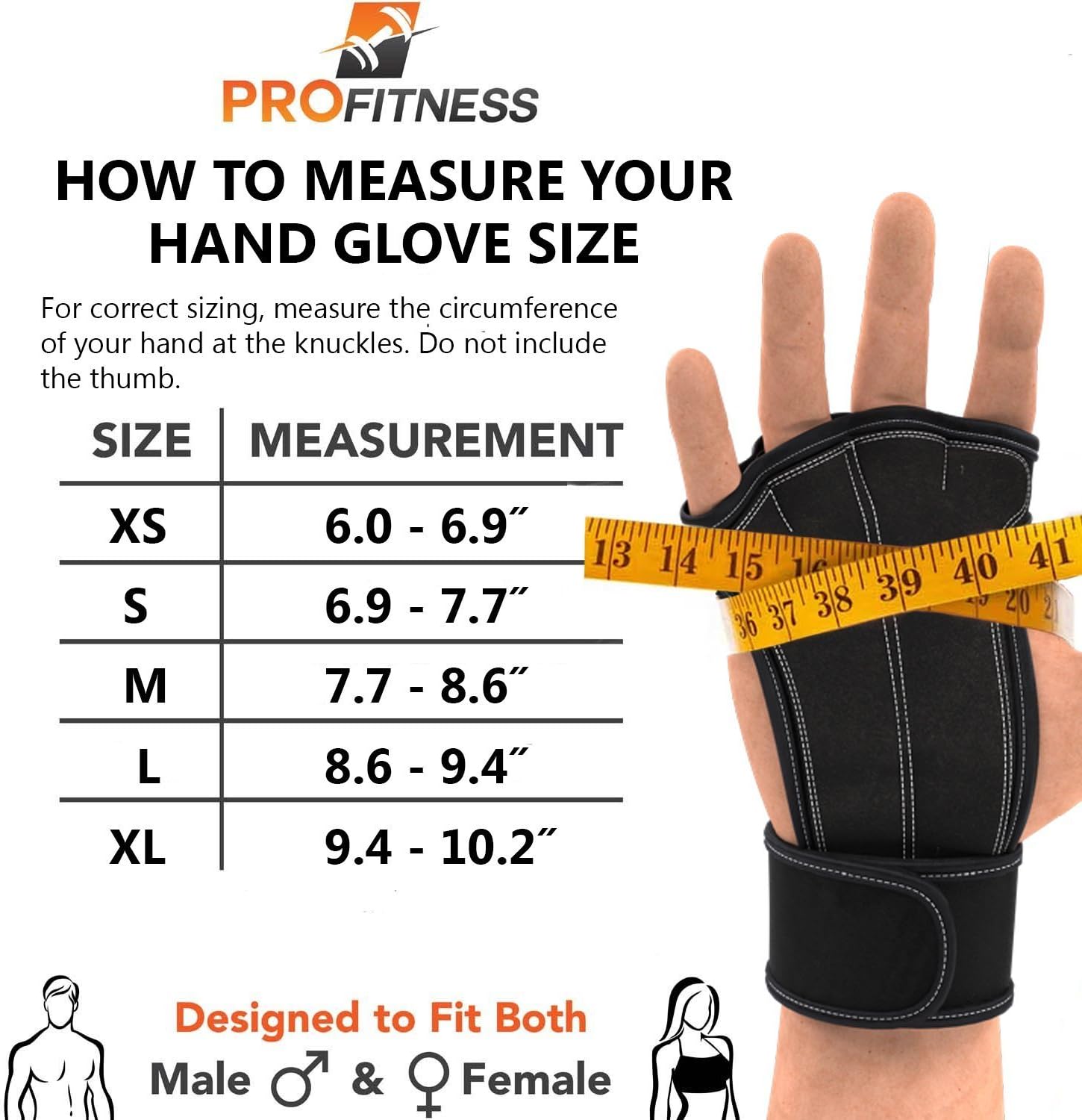 ProFitness Ventilated Cross Training Gloves with Wrist Support - Split Leather with Silicone Padding for Strong Grip + Protection from Injury - for Gym Workout, Weightlifting, Powerlifting & WOD