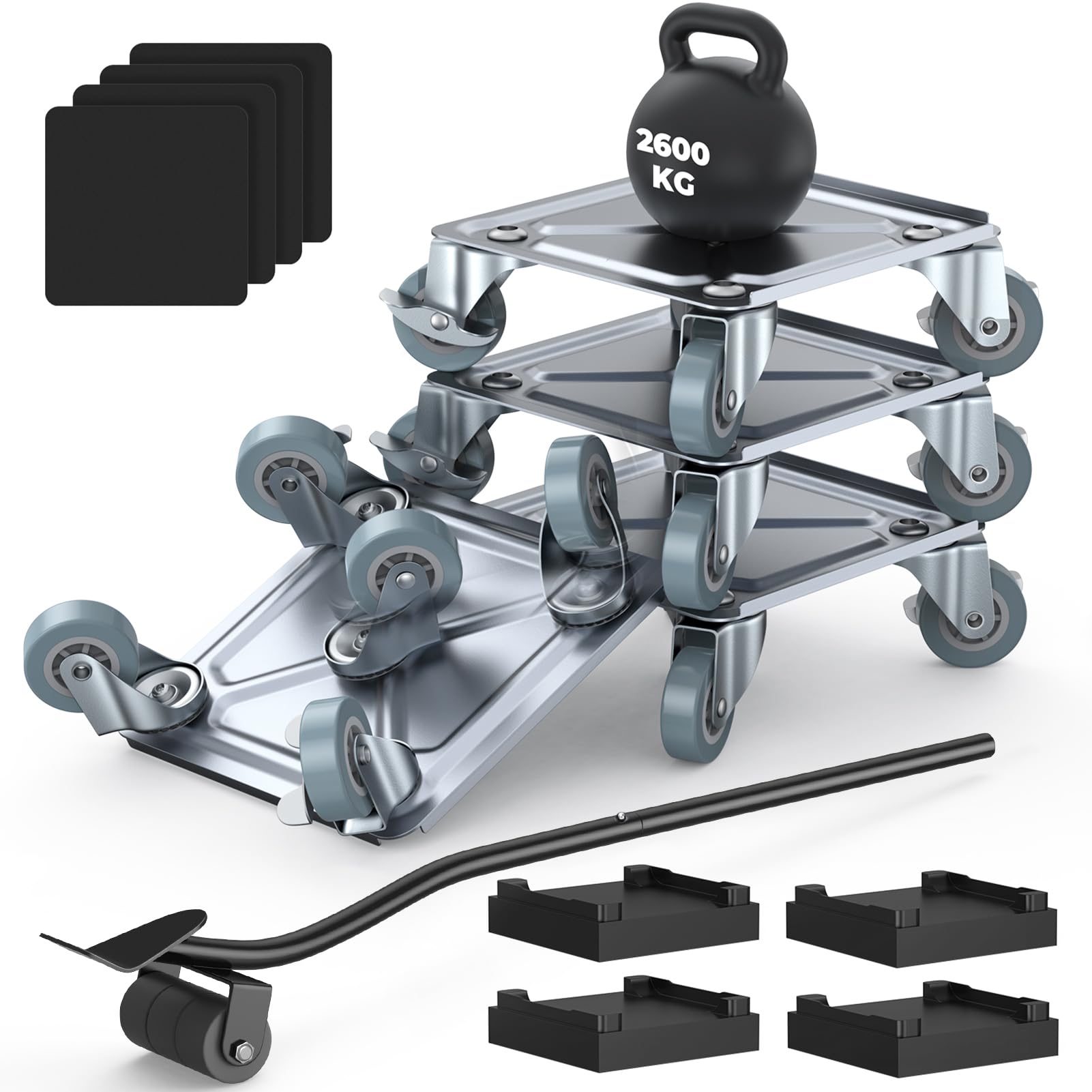 HYBG Ruedas Universales De Alta Resistencia, Muebles Ruedas Calientes