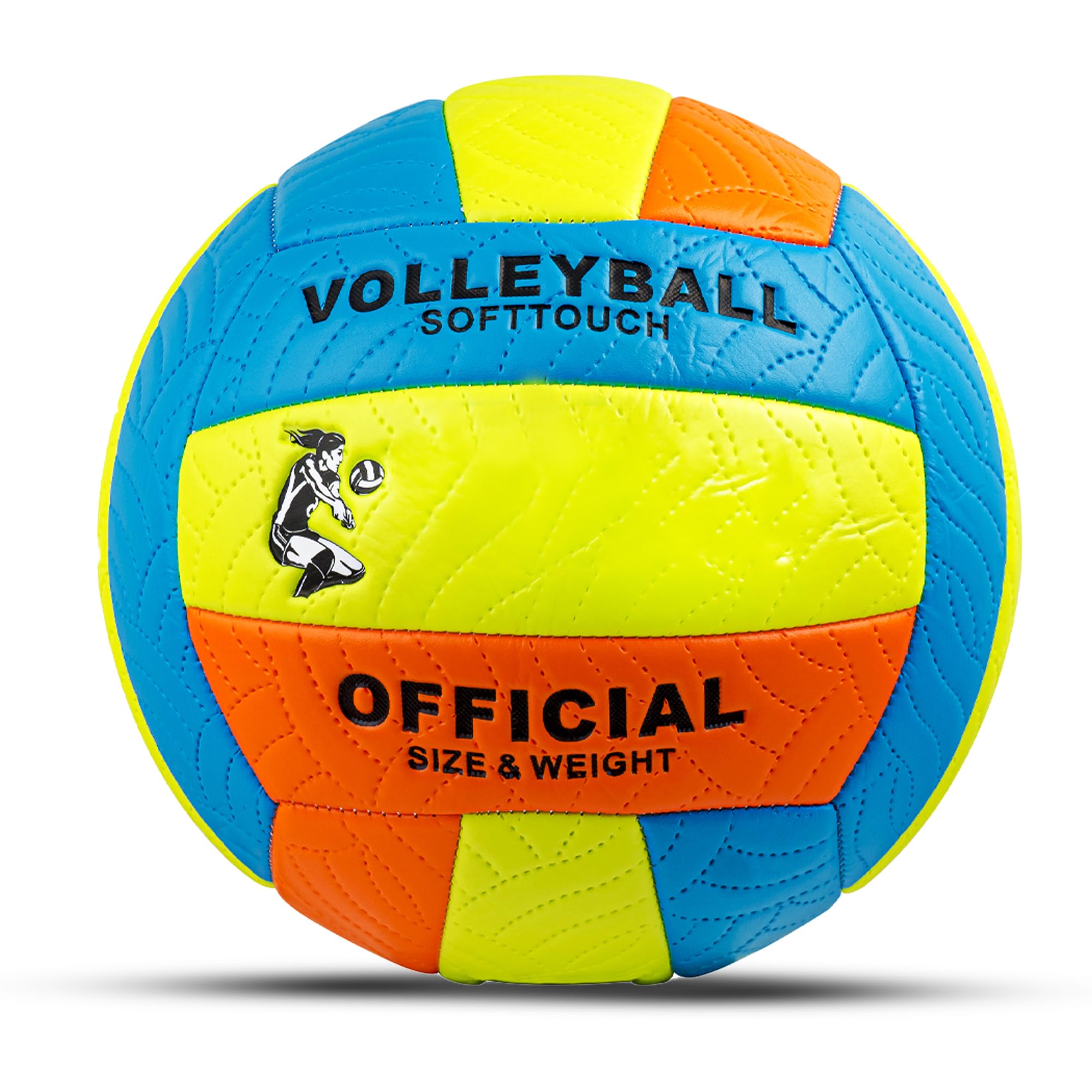 Hsport Softtouch Voleybol Topu Resmi Boyut ve Ağırlık Premium Dikişli İç ve Dış Mekan Kullanımı Çift