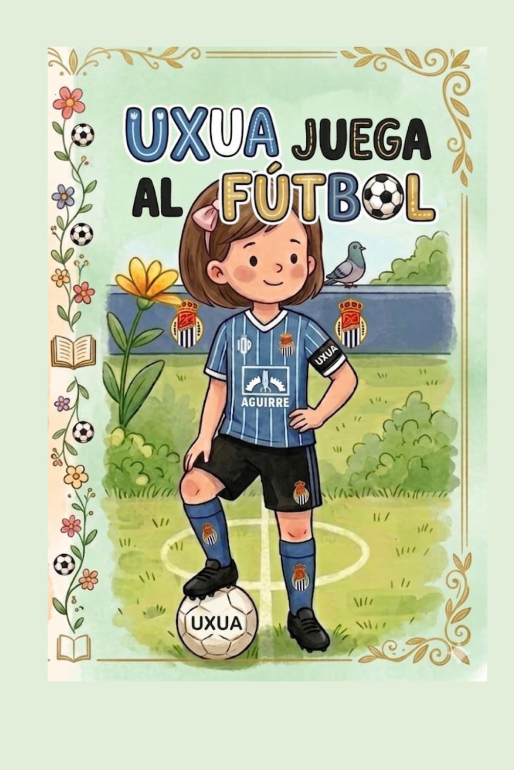 UXUA JUEGA AL FUTBOL