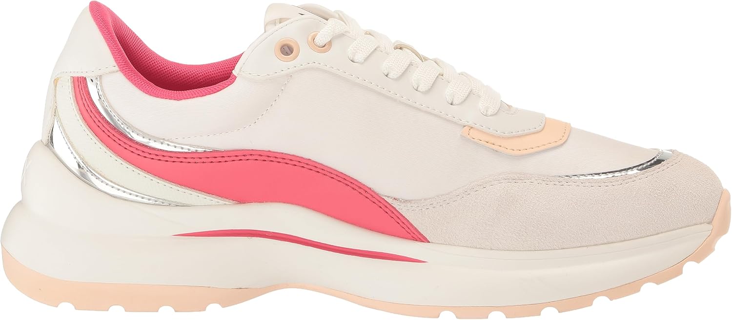 Armani Exchange Womens Metallic Embellished Sneaker - Image 6