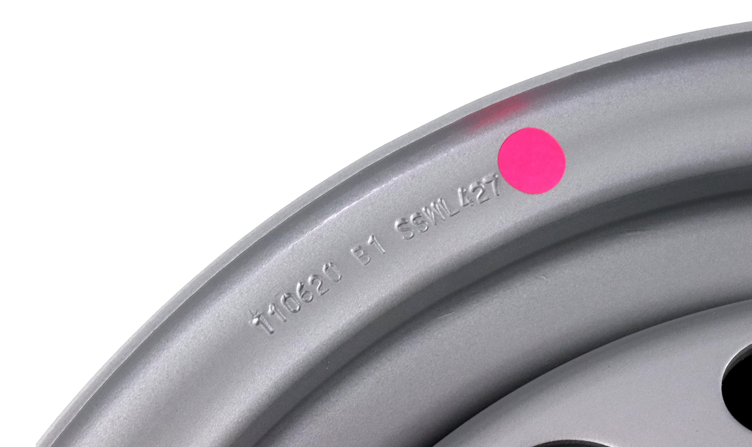P4U - Cerchio per rimorchio in acciaio, 4 J x 13, 100 x 4 ET30, 500 kg, portata ML 57, roulotte (singolo)