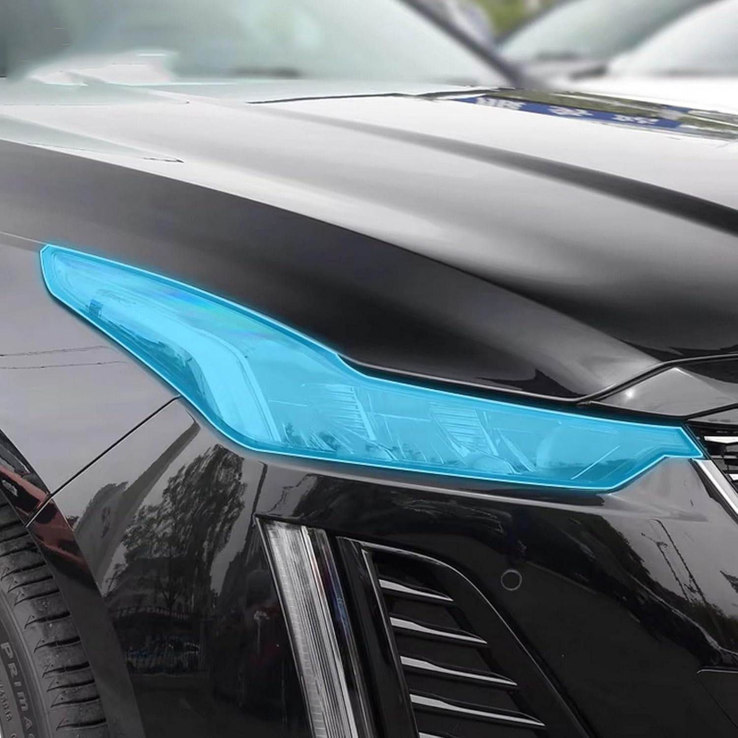 JYMALISACar Exterior Headlight Anti-Scratch TPU PPF Protective Film Anti-Scratch Repair Film Accessories PPF,for Cadillac CT5 2020-2023