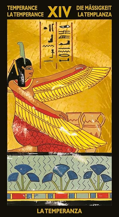 Nefertari's Tarot: 78 full Colour Tarot Cards and Instruction Booklet