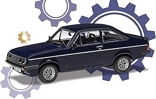 Corgi Diecast Model Cars - VA14909 Ford Escort Mk2 RS2000 - Richard Hammond’s The Smallest Cog - Classic Car Collectible for Men & Women - Die Cast Models for Boys, Gift for Motor Enthusiasts