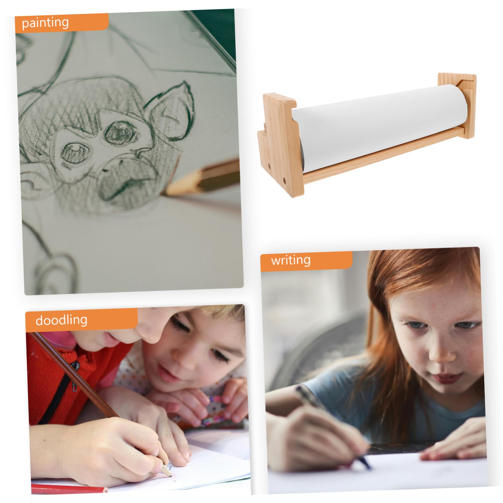 Cavalletto da Tavolo in Legno per Disegno e Pittura, Salvaspazio e Multifunzione, per Ragazzo Ragazza, per Casa e Attività Creative