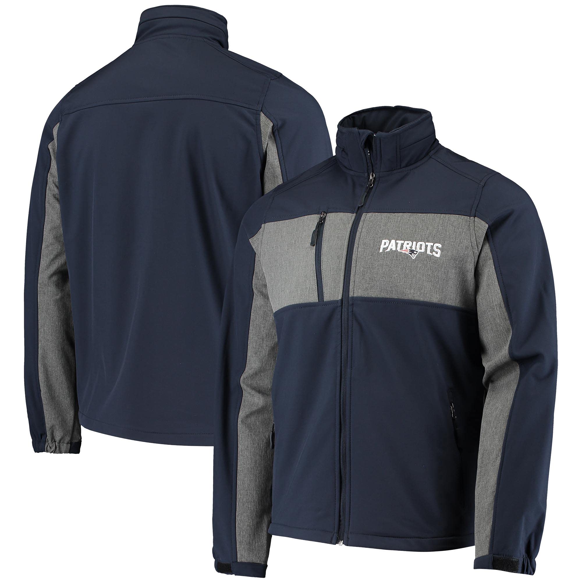 dunbrooke Men's Navy Tennessee Titans Zephyr Softshell Full-Zip Jacket
