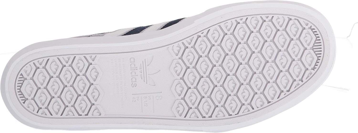 adidas Originals Men's Super Star Sneaker, Navy/White/Glory Grey, 8.5